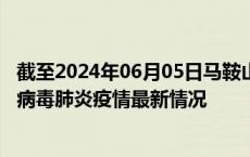 截至2024年06月05日马鞍山疫情最新消息-马鞍山新型冠状病毒肺炎疫情最新情况