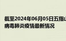 截至2024年06月05日五指山疫情最新消息-五指山新型冠状病毒肺炎疫情最新情况