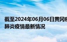 截至2024年06月06日黄冈疫情最新消息-黄冈新型冠状病毒肺炎疫情最新情况