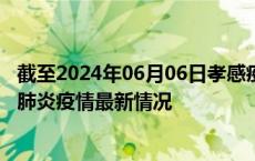 截至2024年06月06日孝感疫情最新消息-孝感新型冠状病毒肺炎疫情最新情况