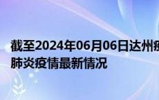 截至2024年06月06日达州疫情最新消息-达州新型冠状病毒肺炎疫情最新情况