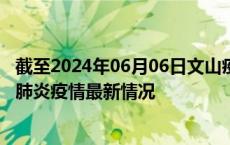 截至2024年06月06日文山疫情最新消息-文山新型冠状病毒肺炎疫情最新情况