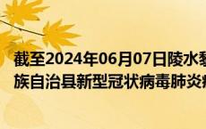 截至2024年06月07日陵水黎族自治县疫情最新消息-陵水黎族自治县新型冠状病毒肺炎疫情最新情况
