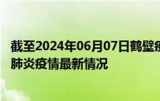 截至2024年06月07日鹤壁疫情最新消息-鹤壁新型冠状病毒肺炎疫情最新情况
