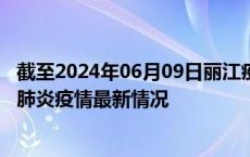 截至2024年06月09日丽江疫情最新消息-丽江新型冠状病毒肺炎疫情最新情况