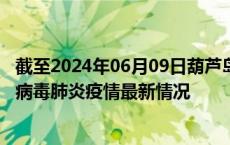 截至2024年06月09日葫芦岛疫情最新消息-葫芦岛新型冠状病毒肺炎疫情最新情况