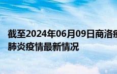 截至2024年06月09日商洛疫情最新消息-商洛新型冠状病毒肺炎疫情最新情况