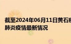 截至2024年06月11日黄石疫情最新消息-黄石新型冠状病毒肺炎疫情最新情况