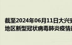 截至2024年06月11日大兴安岭地区疫情最新消息-大兴安岭地区新型冠状病毒肺炎疫情最新情况