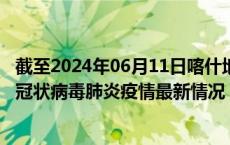 截至2024年06月11日喀什地区疫情最新消息-喀什地区新型冠状病毒肺炎疫情最新情况