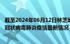 截至2024年06月12日林芝地区疫情最新消息-林芝地区新型冠状病毒肺炎疫情最新情况