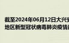 截至2024年06月12日大兴安岭地区疫情最新消息-大兴安岭地区新型冠状病毒肺炎疫情最新情况