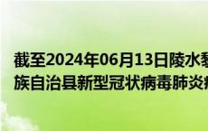 截至2024年06月13日陵水黎族自治县疫情最新消息-陵水黎族自治县新型冠状病毒肺炎疫情最新情况