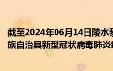 截至2024年06月14日陵水黎族自治县疫情最新消息-陵水黎族自治县新型冠状病毒肺炎疫情最新情况