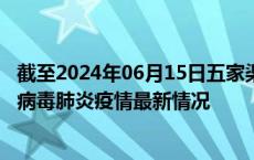 截至2024年06月15日五家渠疫情最新消息-五家渠新型冠状病毒肺炎疫情最新情况