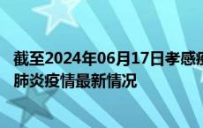 截至2024年06月17日孝感疫情最新消息-孝感新型冠状病毒肺炎疫情最新情况