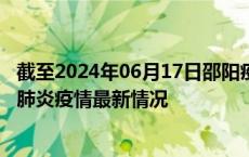截至2024年06月17日邵阳疫情最新消息-邵阳新型冠状病毒肺炎疫情最新情况