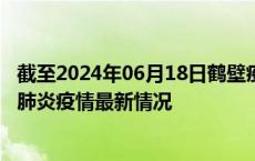 截至2024年06月18日鹤壁疫情最新消息-鹤壁新型冠状病毒肺炎疫情最新情况