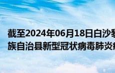截至2024年06月18日白沙黎族自治县疫情最新消息-白沙黎族自治县新型冠状病毒肺炎疫情最新情况